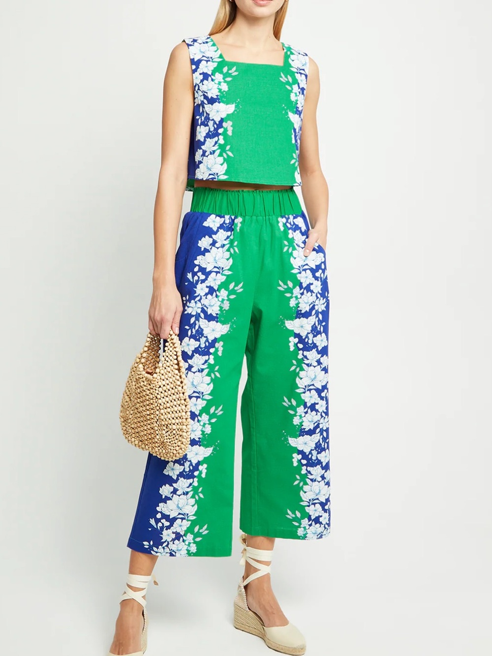 Kourt Willow Two Piece Linen Blend Set